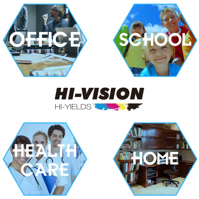 HI-VISION HI-YIELDS Â® Compatible LC-51 LC51 Ink Cartridge Replacement (4 Black, 4 Cyan, 4 Yellow, 4 Magenta, 16-Pack) - Image 4